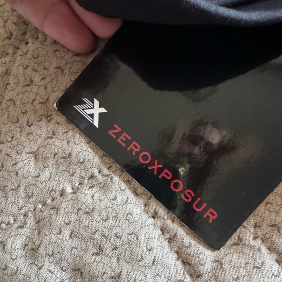 ZeroXposur Black Athletic face mask/shield-one size fits most! Zoom in for deets - Picture 2 of 12